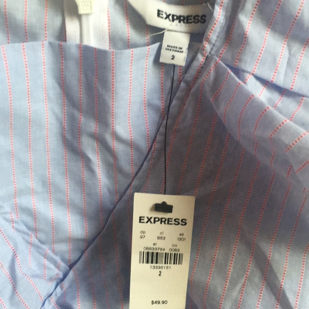 NWT Size 2 Express Ruffled Tank - Picture 6 of 7
